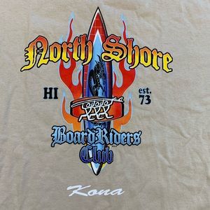 Hawaii North Shore BoardRiders Club Shirt L Kona